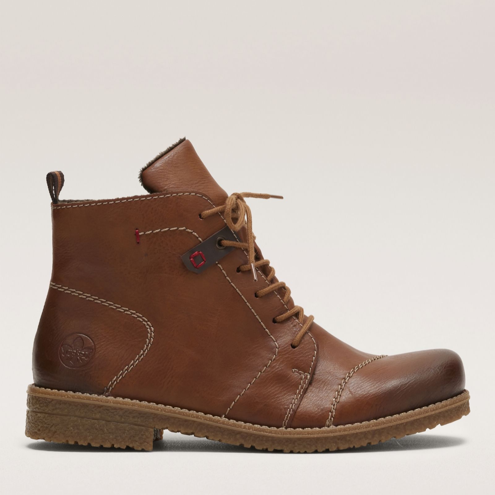 Rieker Brown Lace-Up Boot