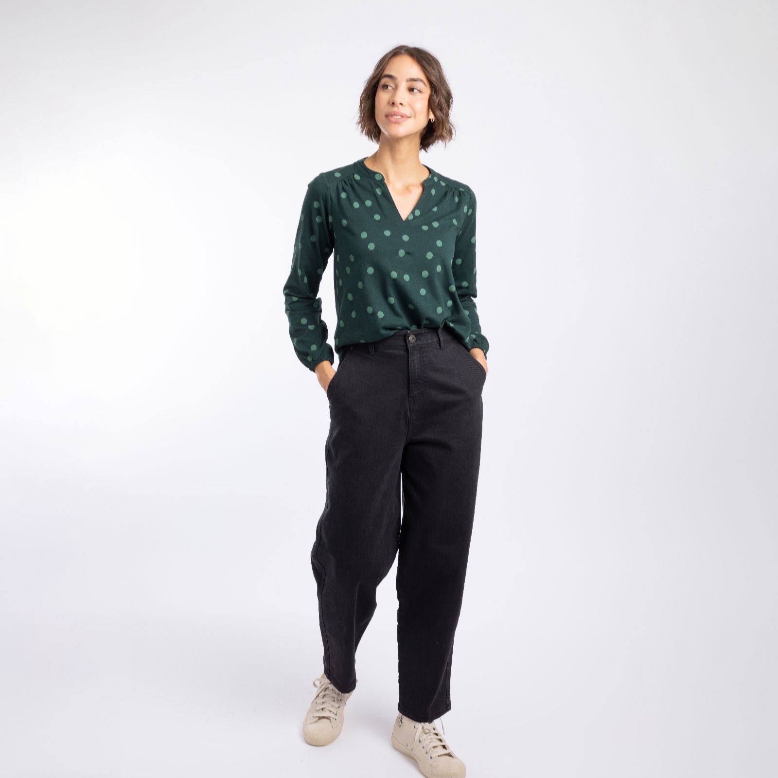 Weird Fish Beryl Barrell Jeans women's