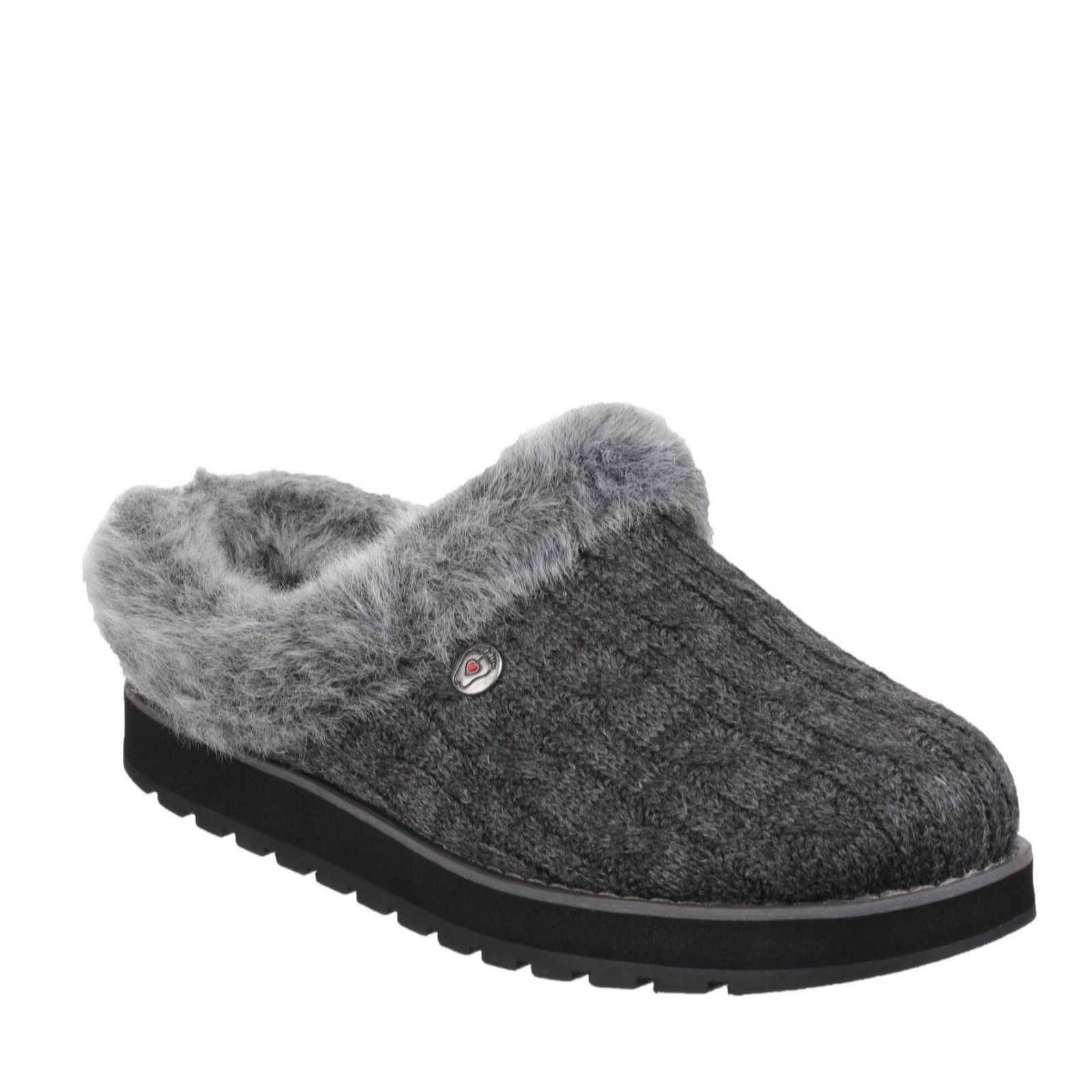Skechers Black Keepsakes Ice Angel Slippers