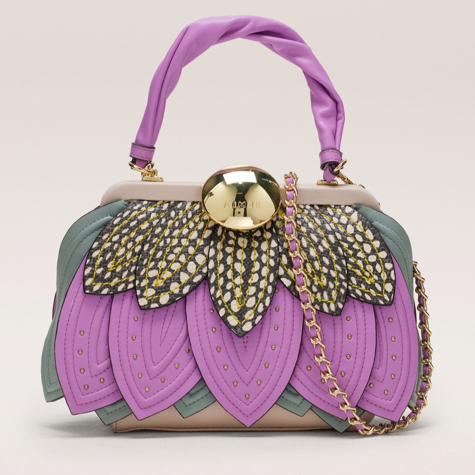 Aimee Kestenberg Bloom Multi Petal Convertible Top Handle Bag