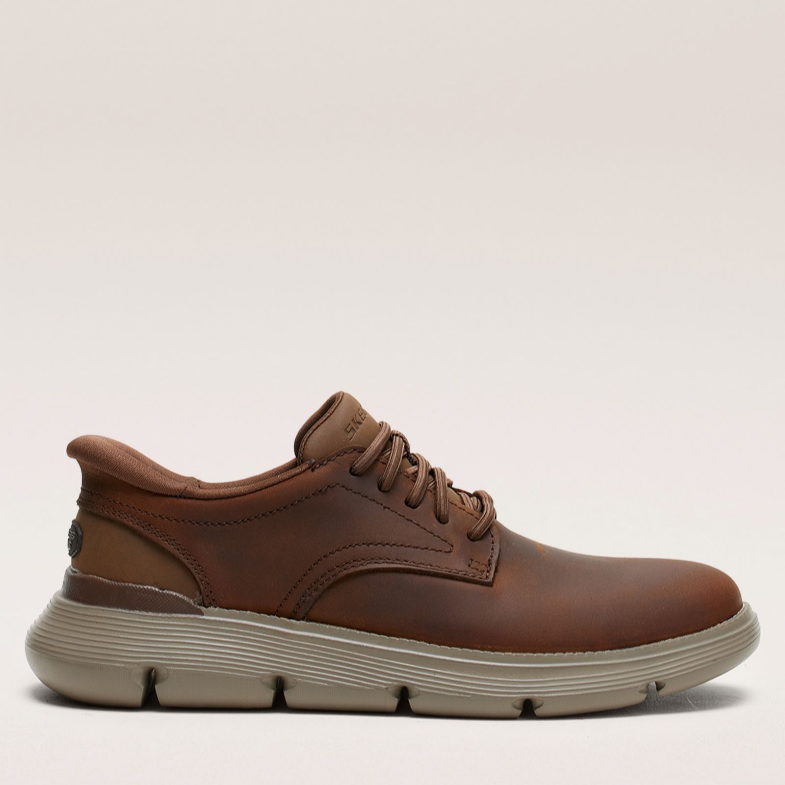 Skechers Men's Dark Brown Garza Duran Slip-Ins Shoe