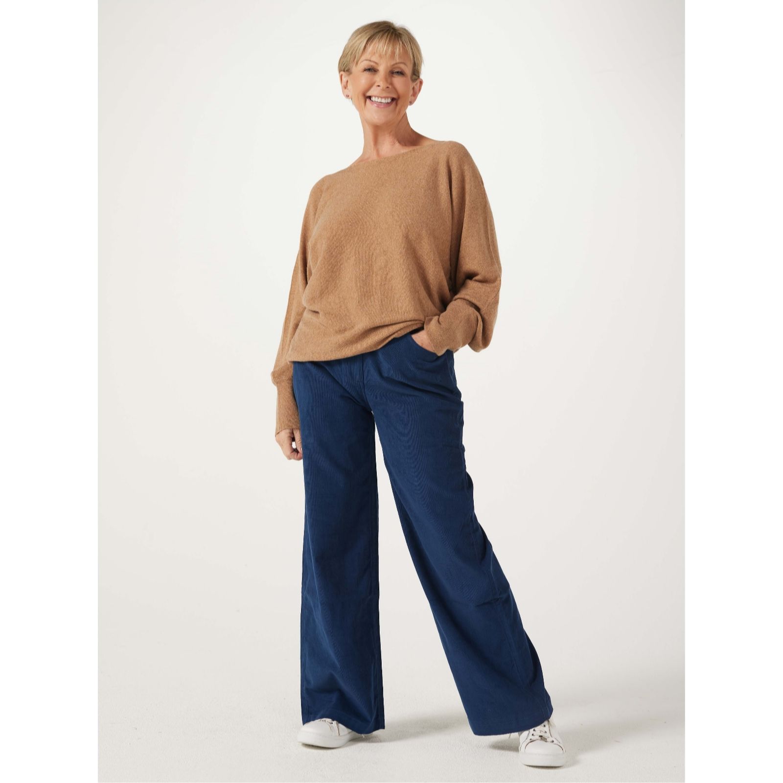 Out Of Office Baby Cord Wide Leg Jean