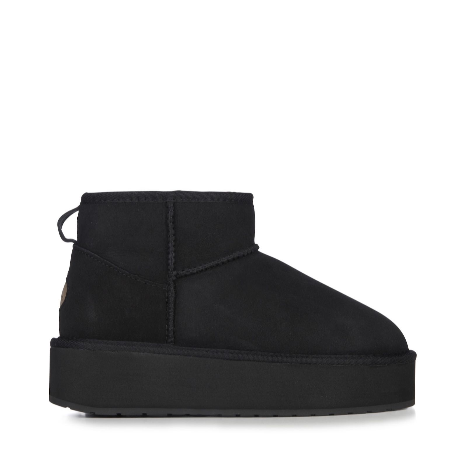 Emu Australia Black Emu Water Resistant Stinger Micro Flatform Boot