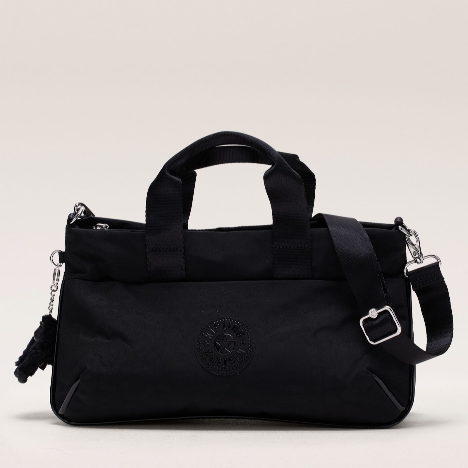 Kipling Black Noir Gerrie Medium Shoulder Bag