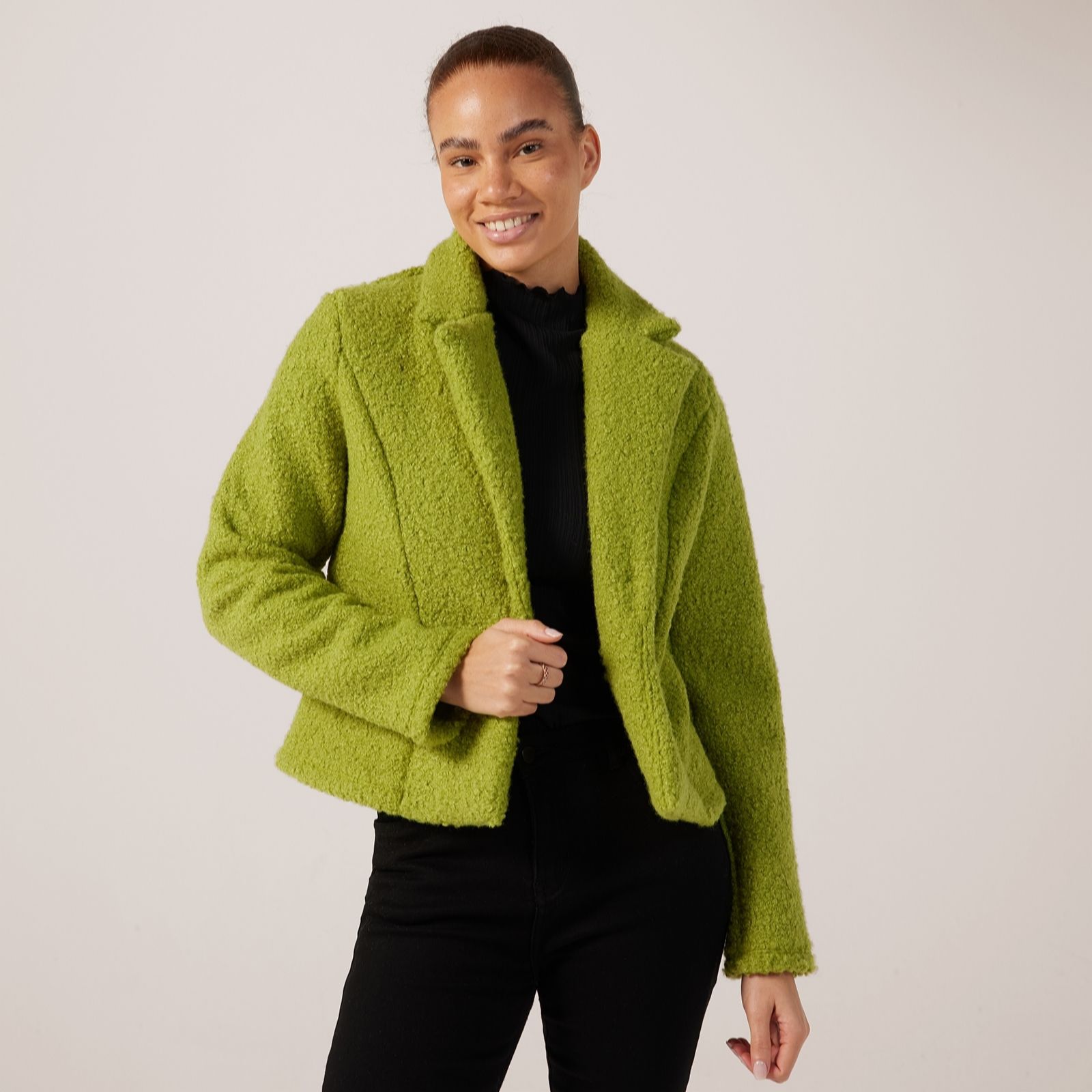 Kim & Co Poodle Cloth Short Jacket women's