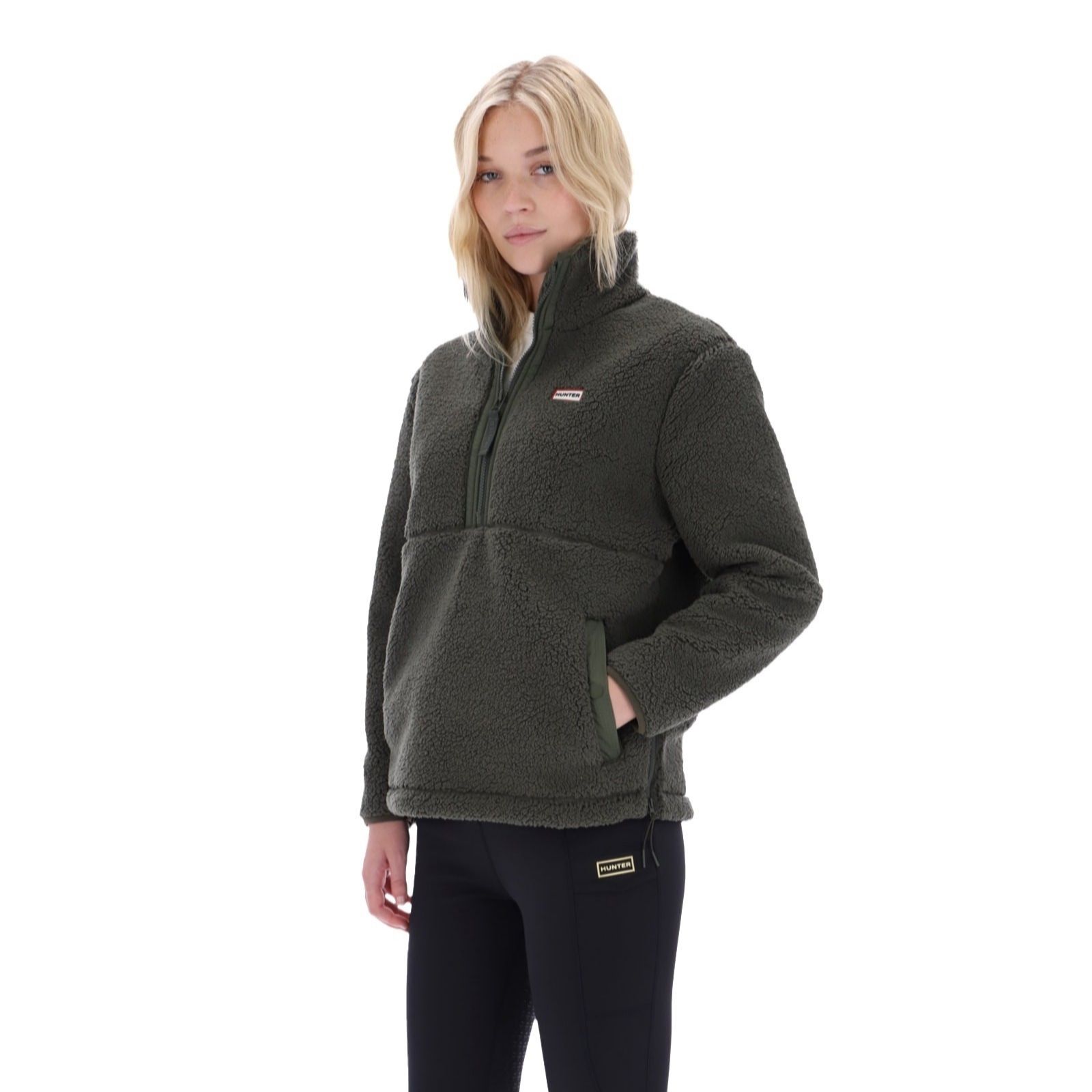 Hunter Tiorga Quarter Zip Fleece Top women's