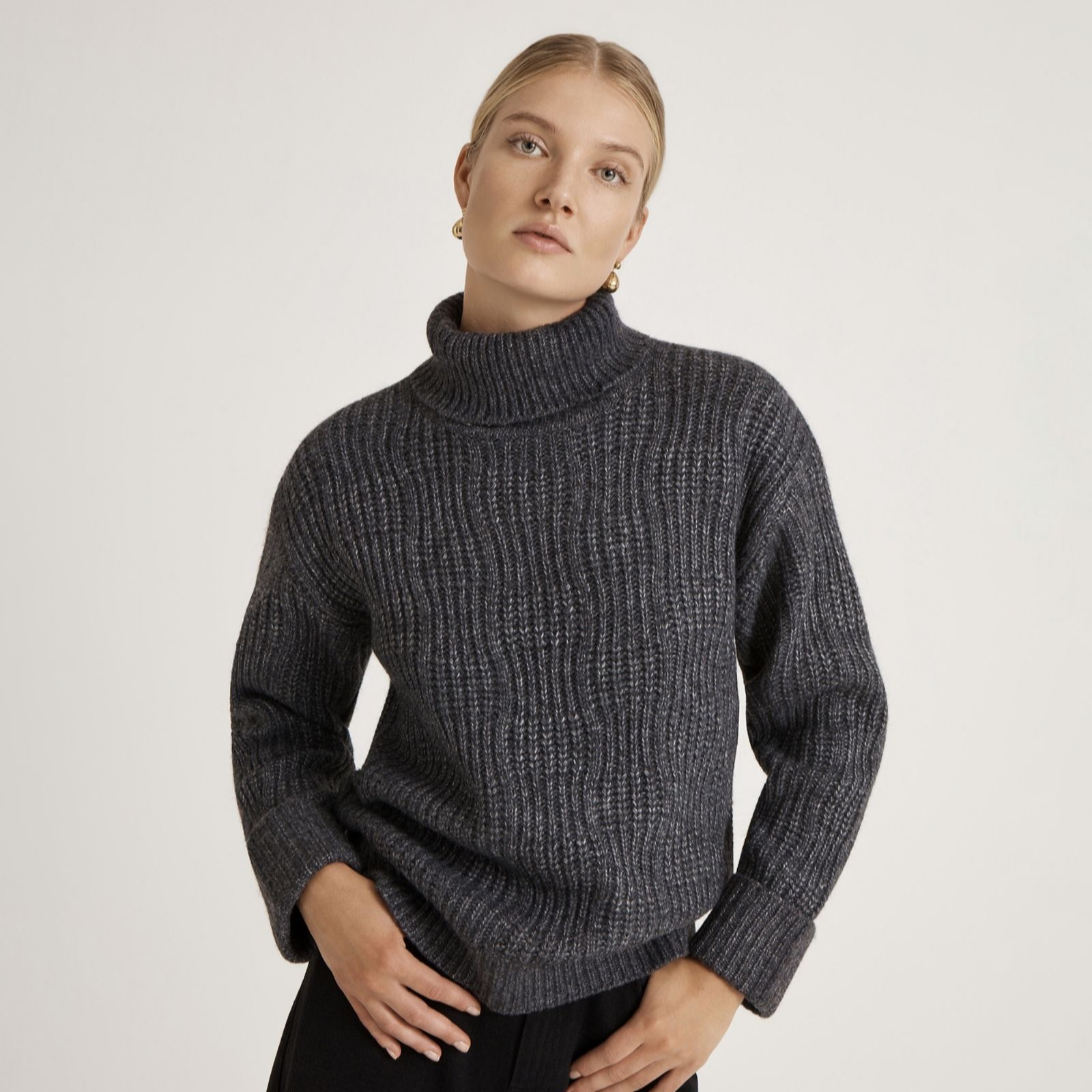 Finery London Albie Roll Neck Jumper women's