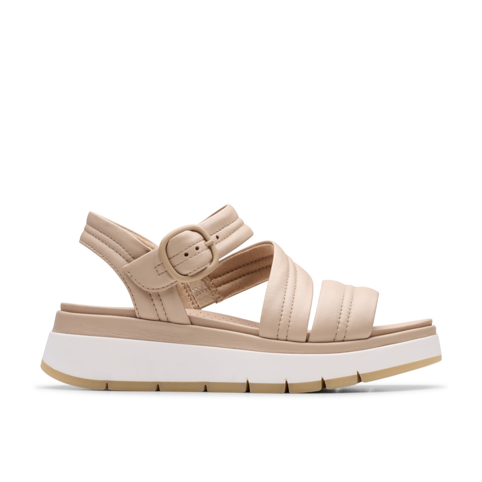 Clarks Footwear Sand Leather Clarks Tuscan Strap Sandal