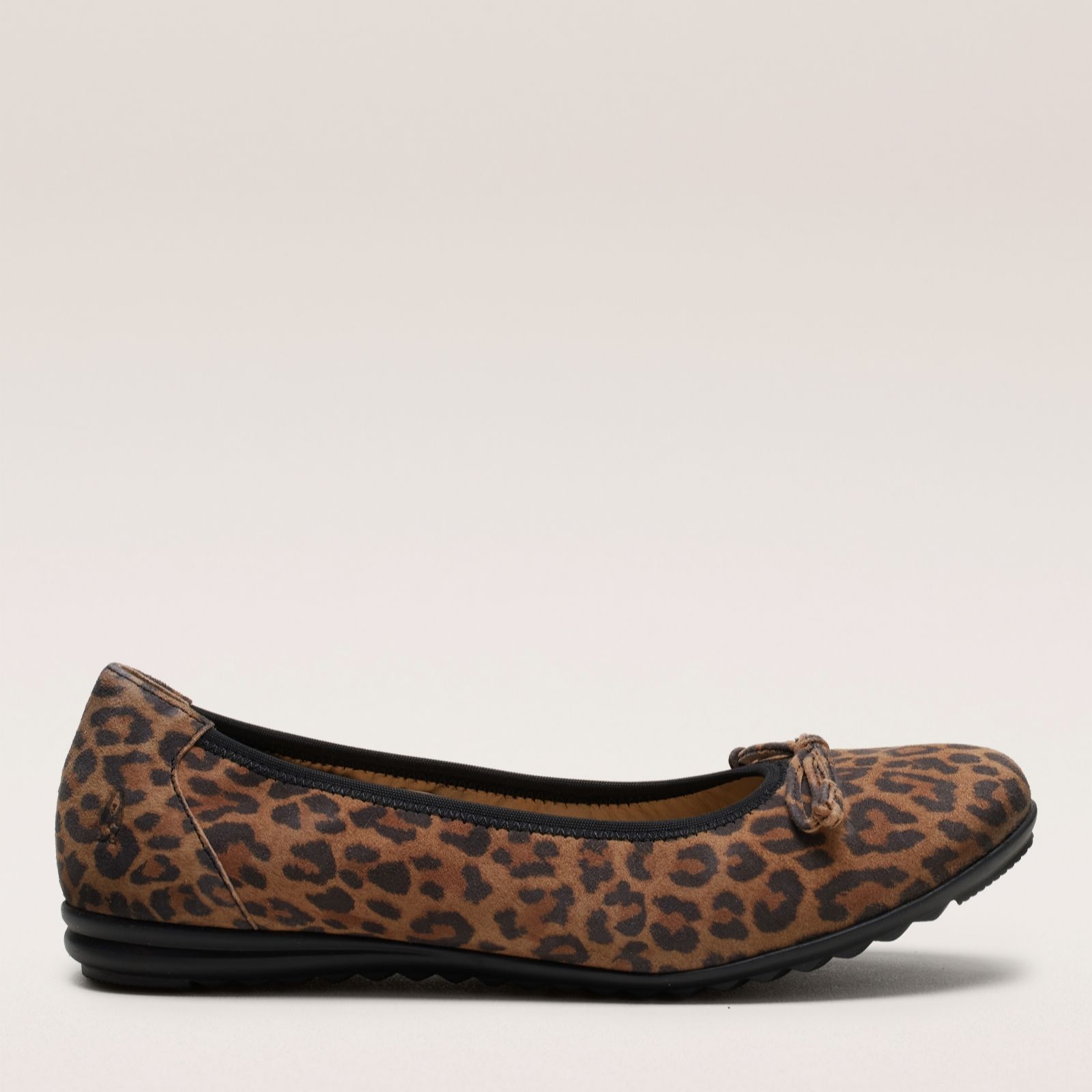 Hush Puppies Women's Black Lucille Bow Ballerina Flats