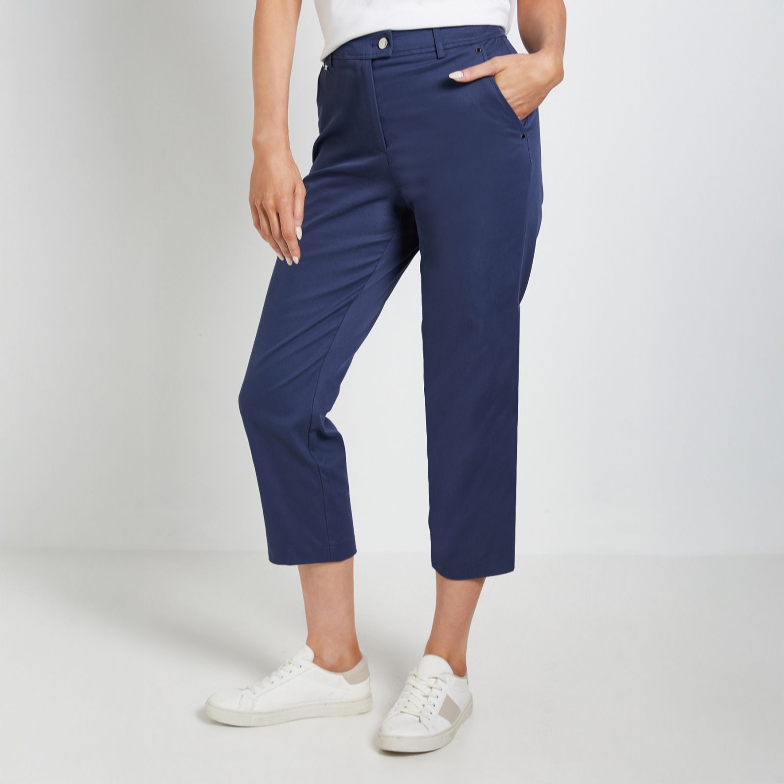 Wallis Stretch Capri Trousers women's