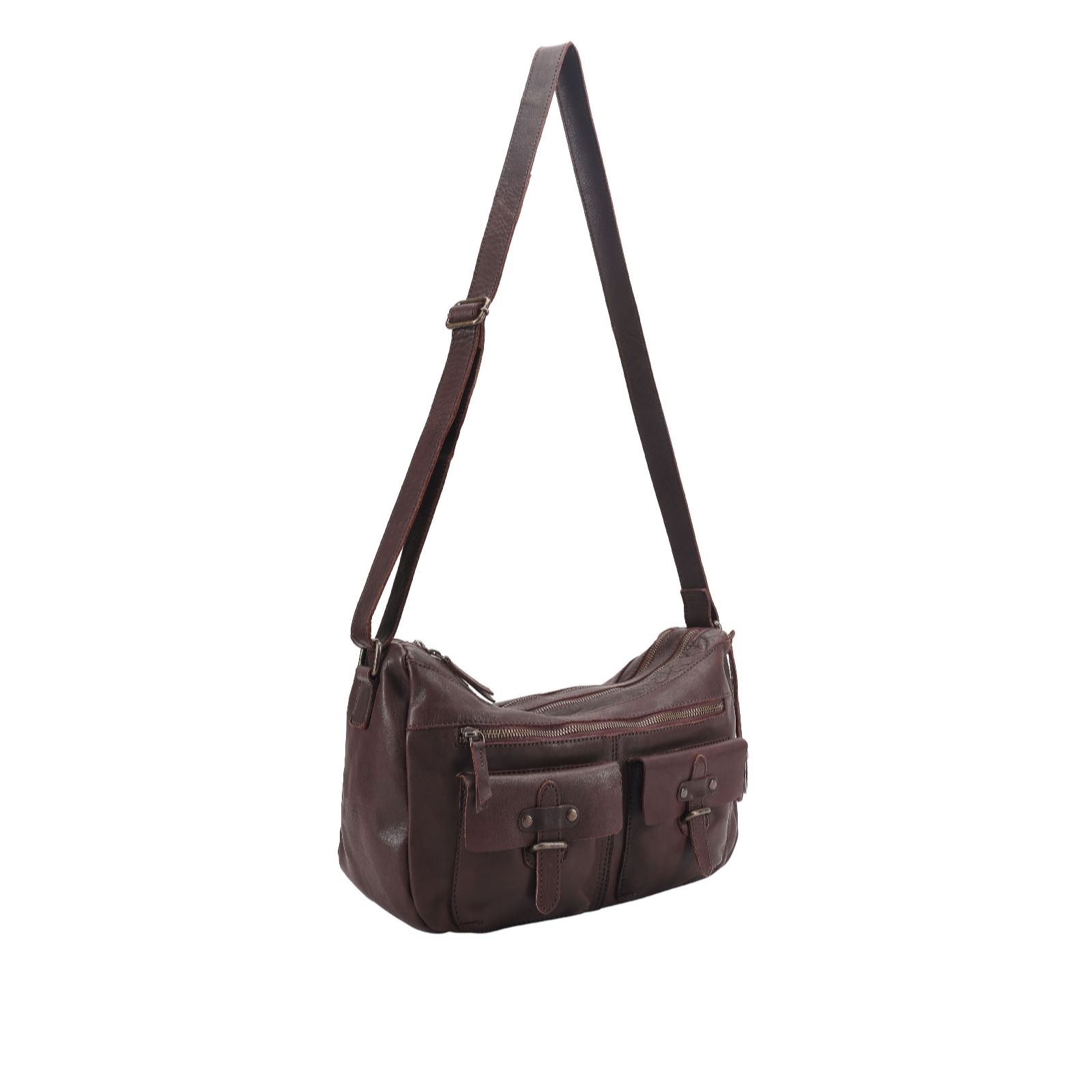 Lloyd Baker Louisa Washed Leather 90s Shoulder Bag
