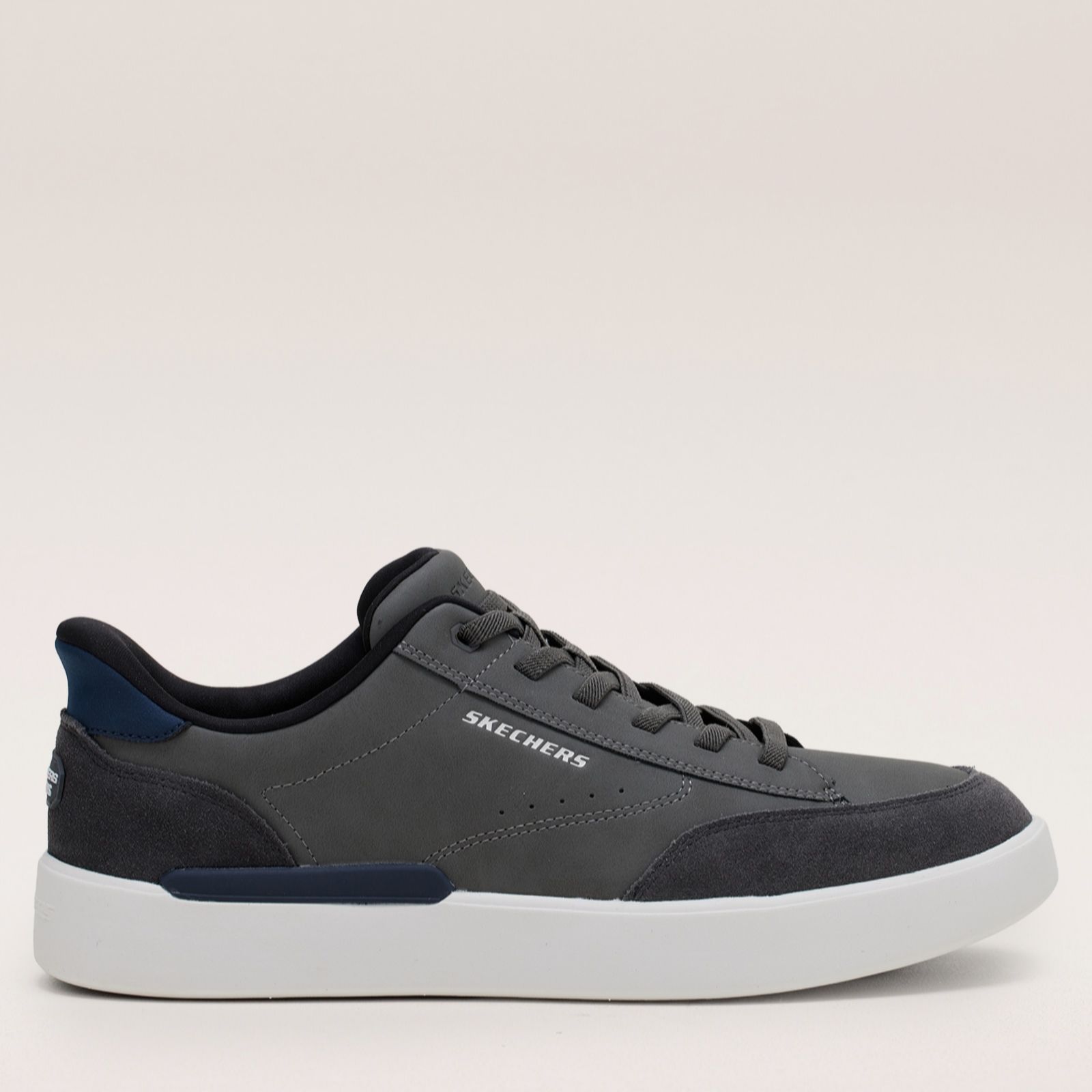 Skechers Women's Charcoal Men's Verloma Radical Slip-Ins Trainer