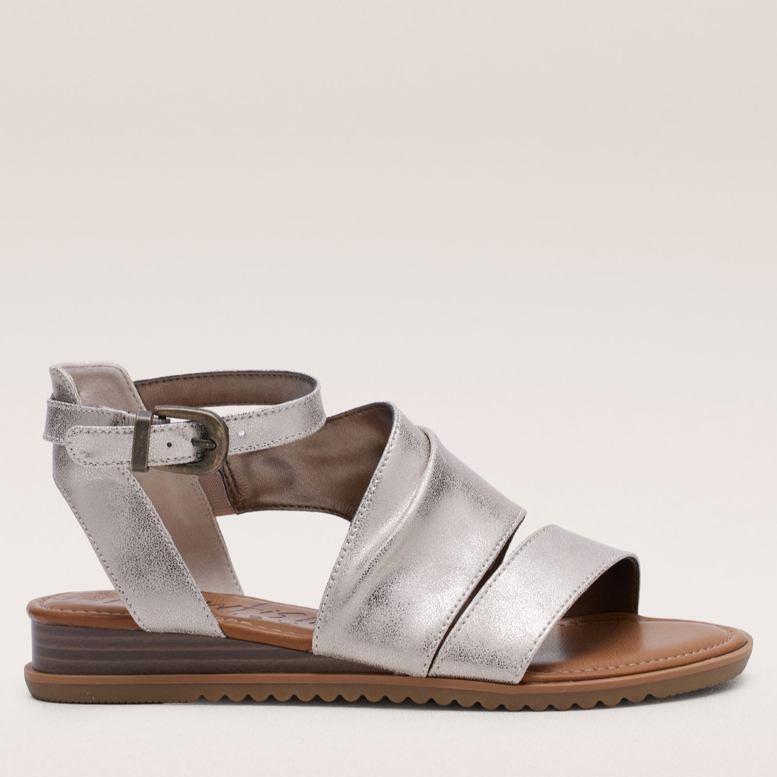 Blowfish Malibu Taupe Balana Micro Wedge Sandal