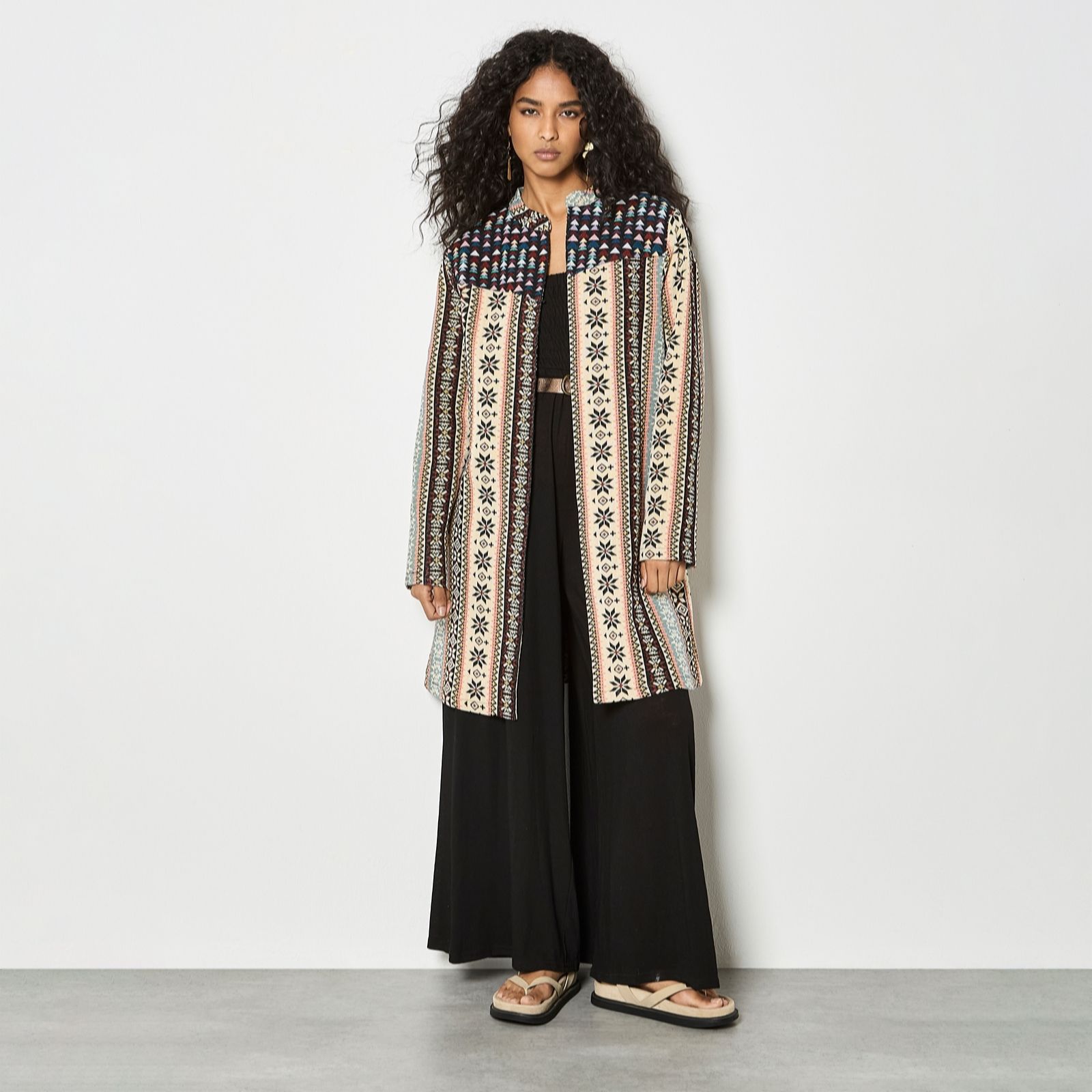 Apricot Women's Boho Tapestry Jacket | Size: 14