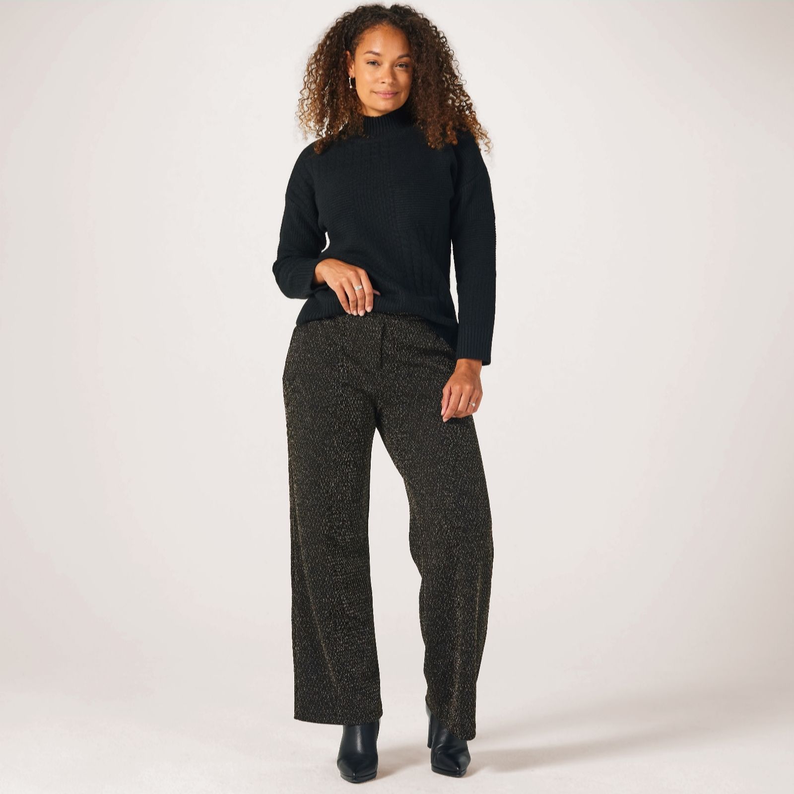 Helene Berman Giltter Stretch Trouser