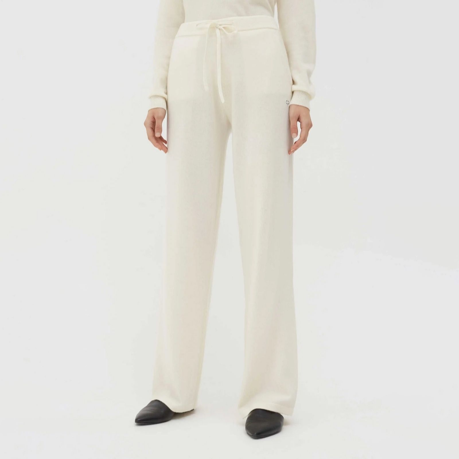 Chinti & Parker Pure 100% Cashmere Wide-Leg Trousers women's
