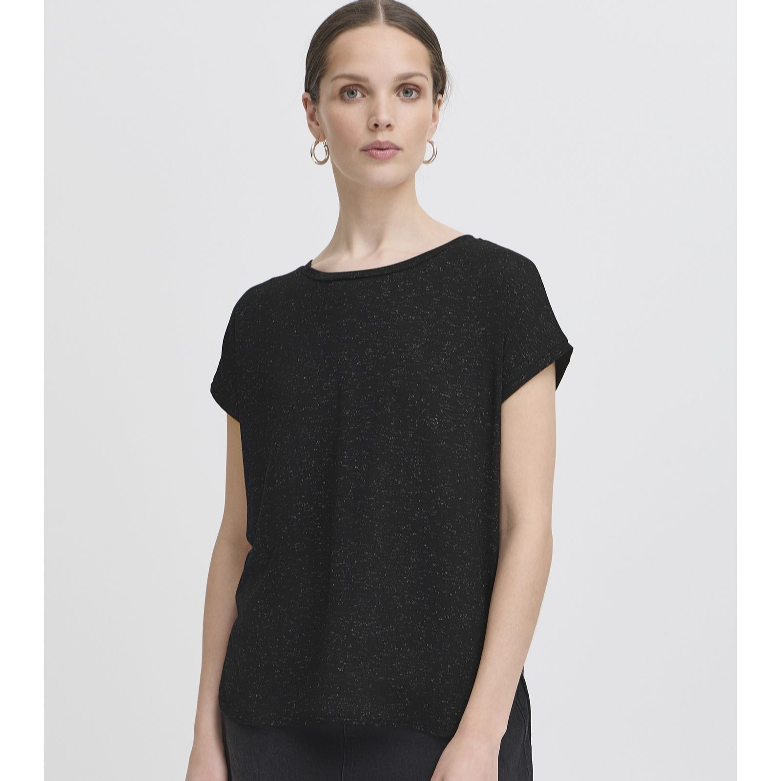 Ichi Women's Black Rebel Short Sleeve T-Shirt