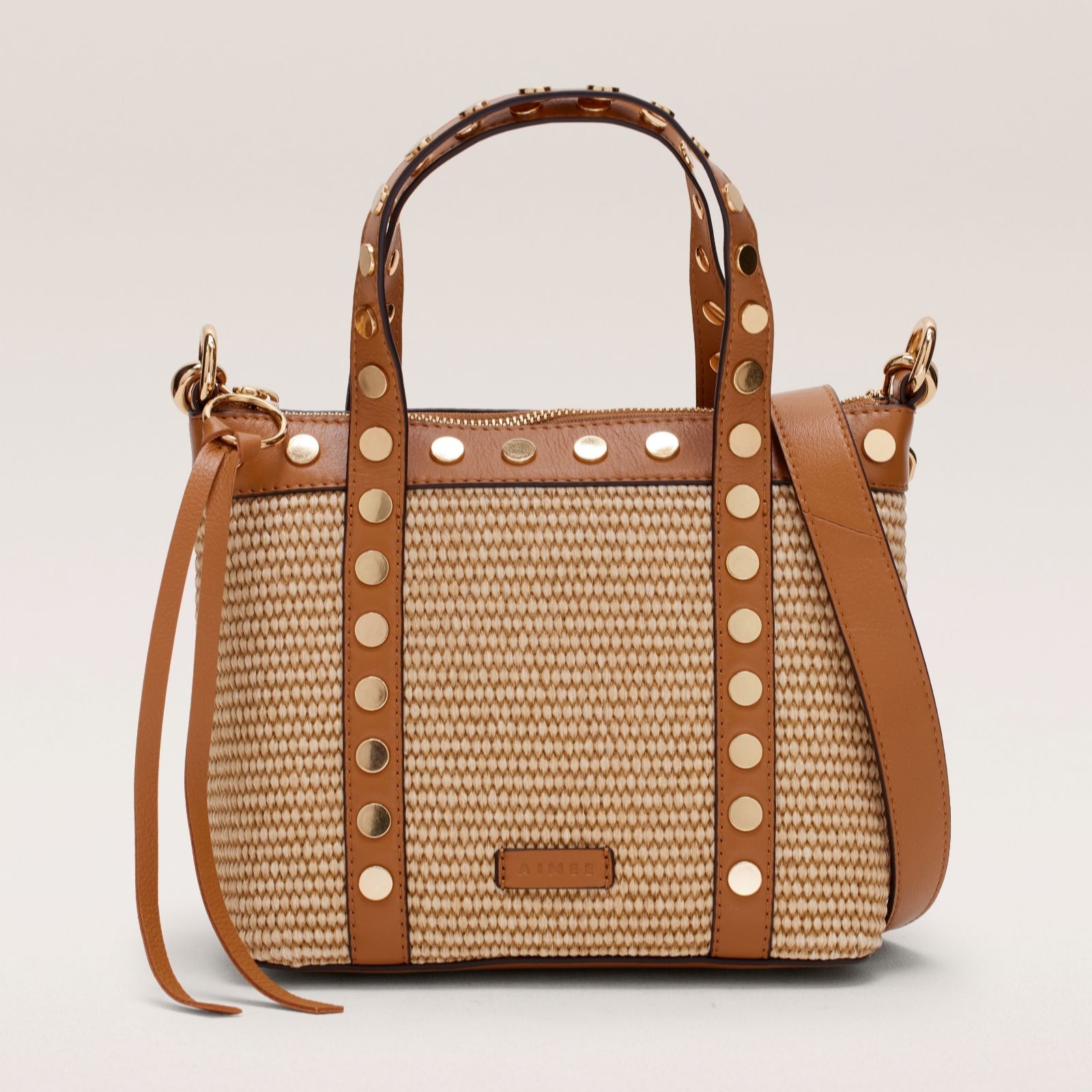 Aimee Kestenberg Lime Stone Jagger Mini Tote