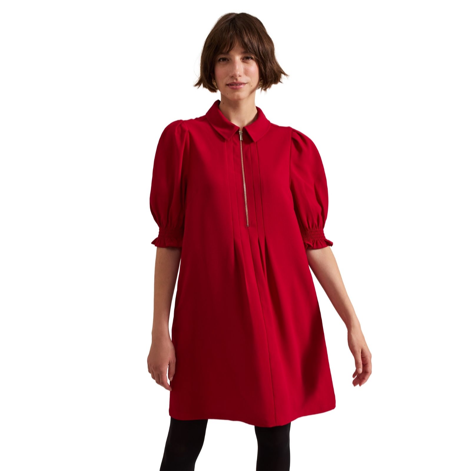 Phase Eight Candice Red Swing Dress