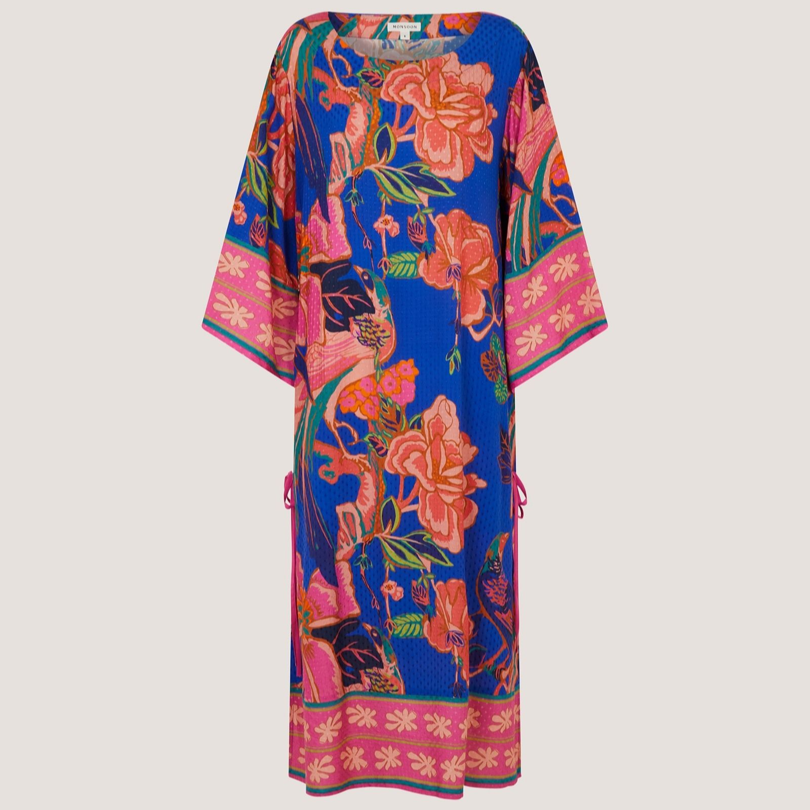 Monsoon Blue Multi Beach Carmen Kimono
