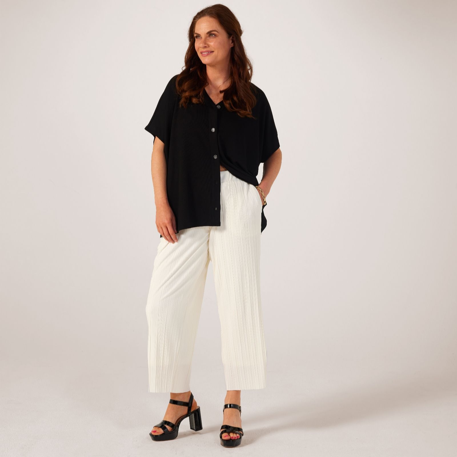 WynneLayers Summer Plisse Trousers