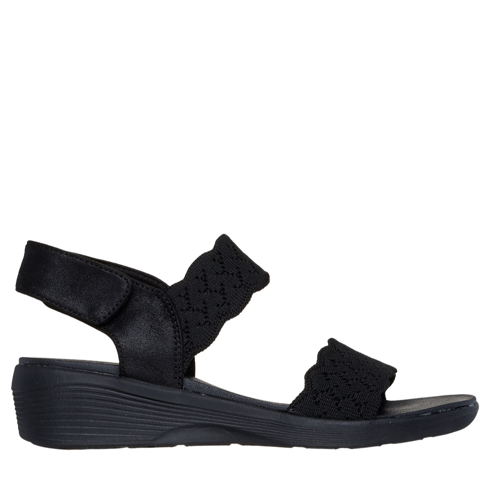 Skechers Black Arya On The Rise Sandal