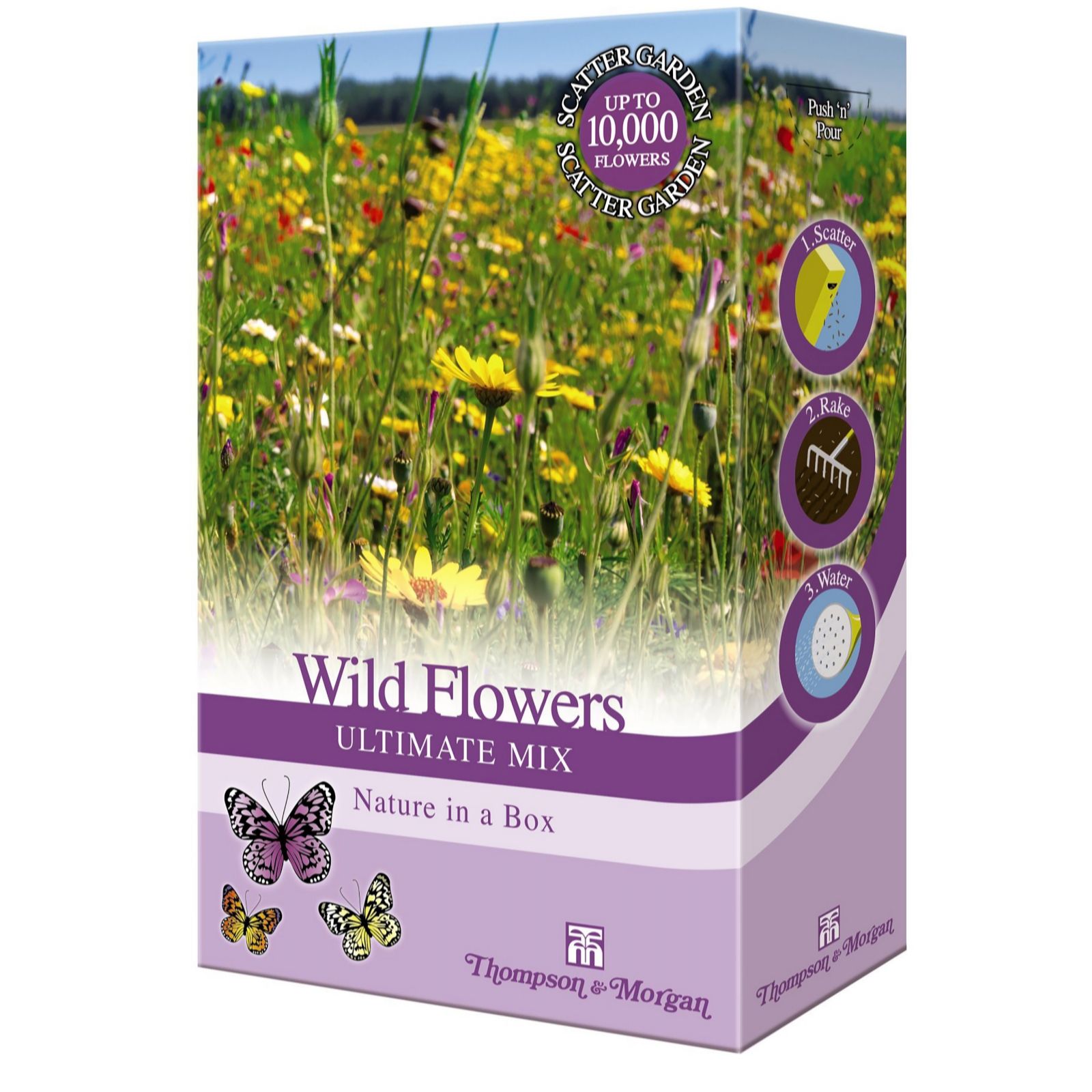 Thompson & Morgan Scatter Pack Wild Flowers Ultimate Mix