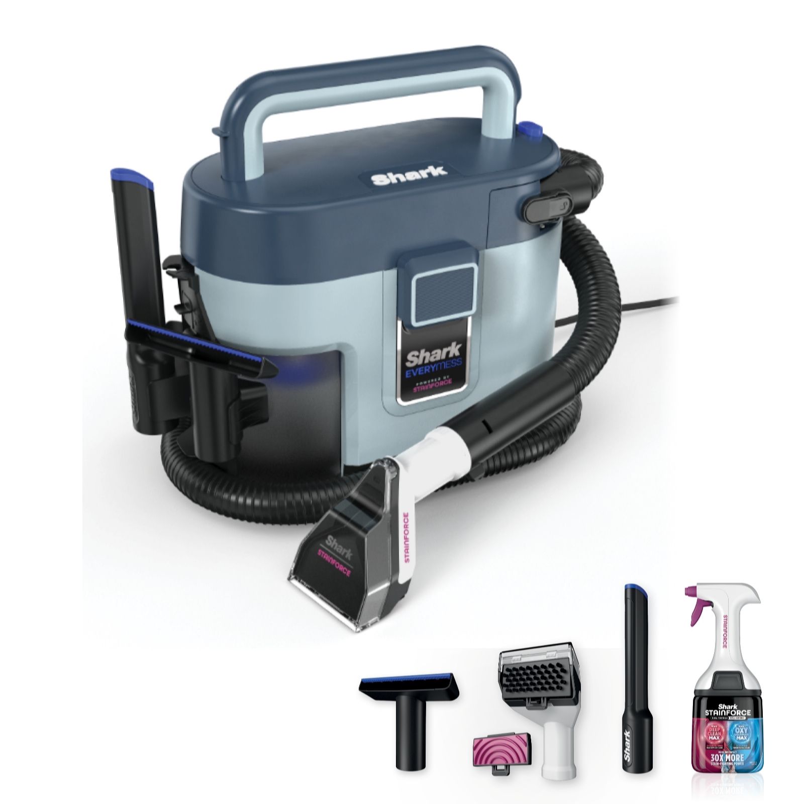 Shark Light Every Mess 3-In-1 Portable Stain Remover, Wet Vac & Dry Vac