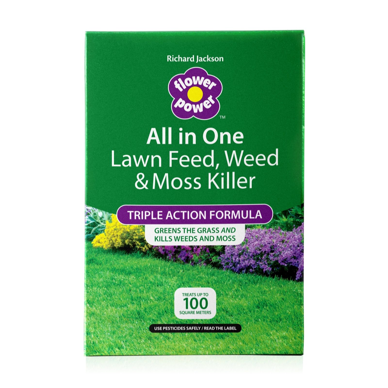 Richard Jackson All In One Lawn Feed Weed & Moss Killer
