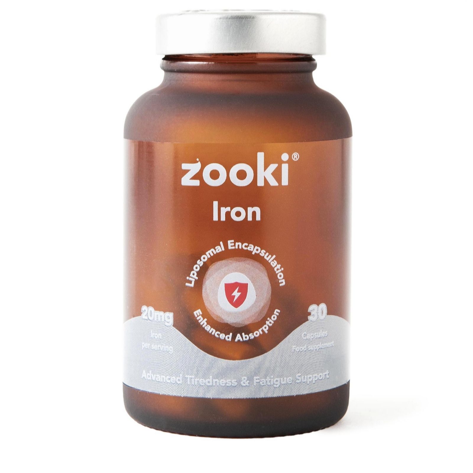 Zooki Iron Capsules 1 Month Supply