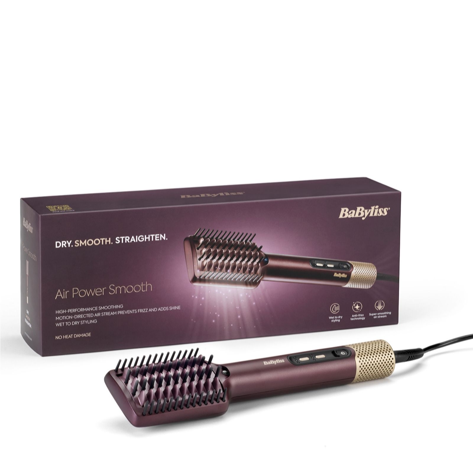 BaByliss Air Power Smooth Wet to Dry Smoothing and Straightening