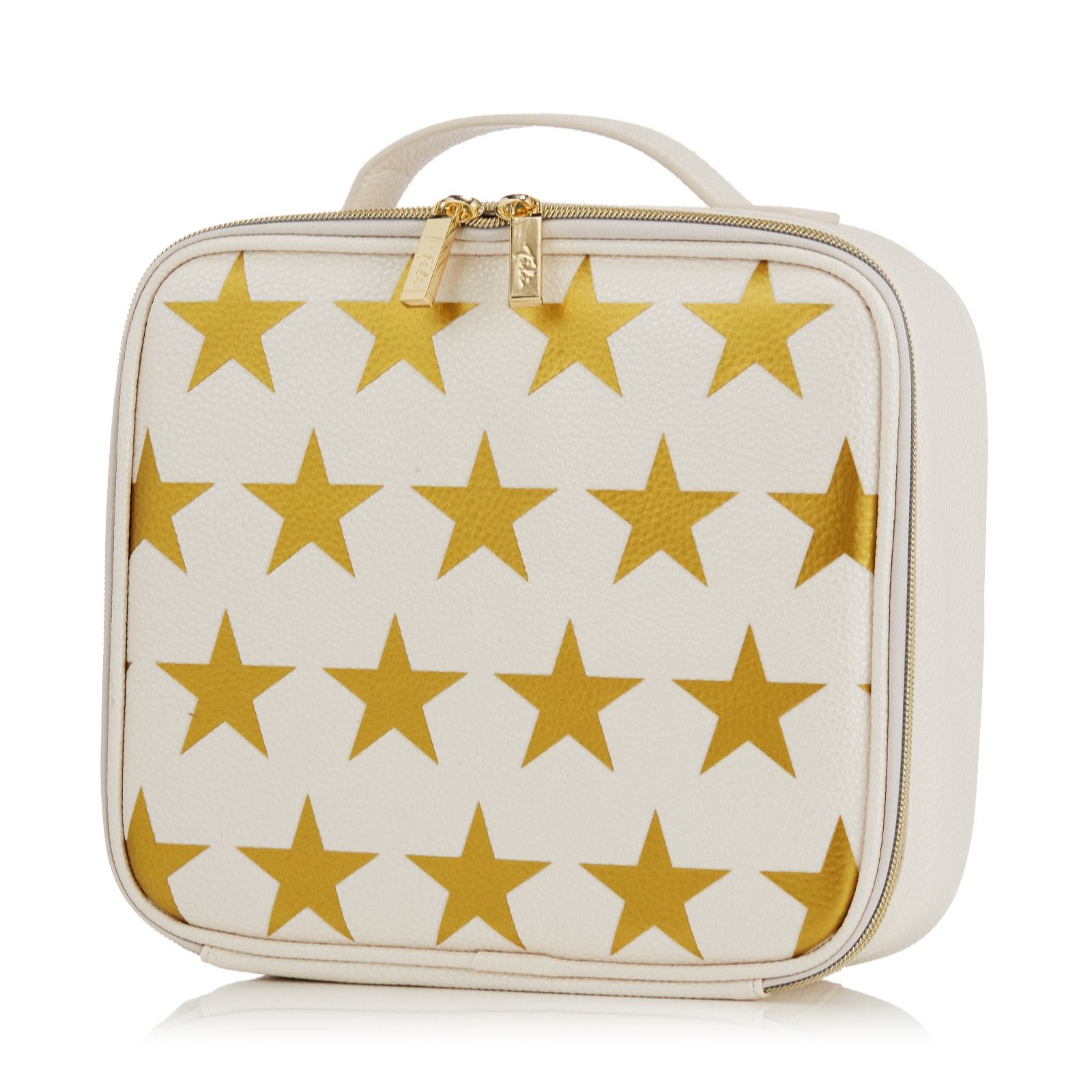 Tili Star Print Make-Up Organiser Medium Vanity Case