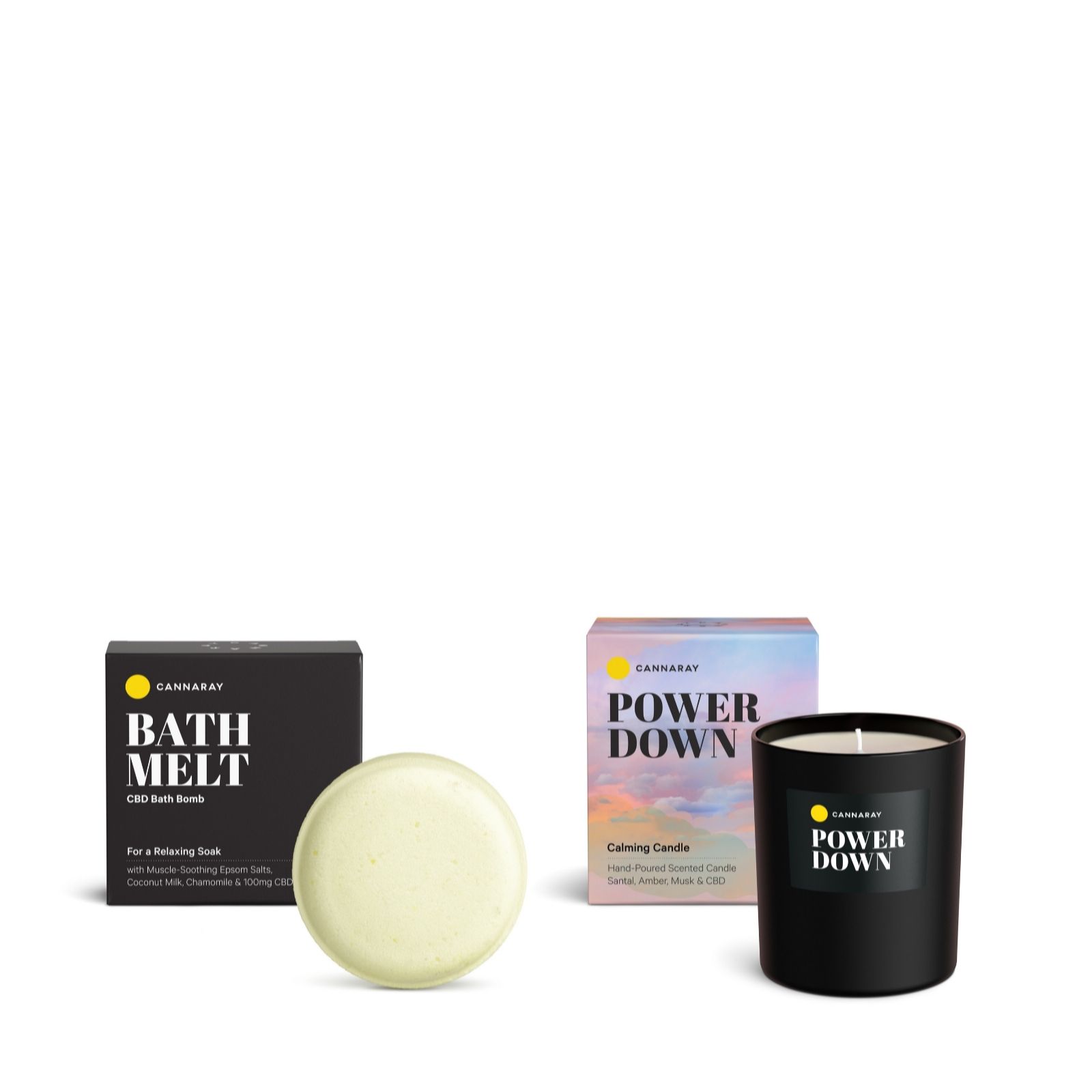 Cannaray Relaxing Rituals CBD Set