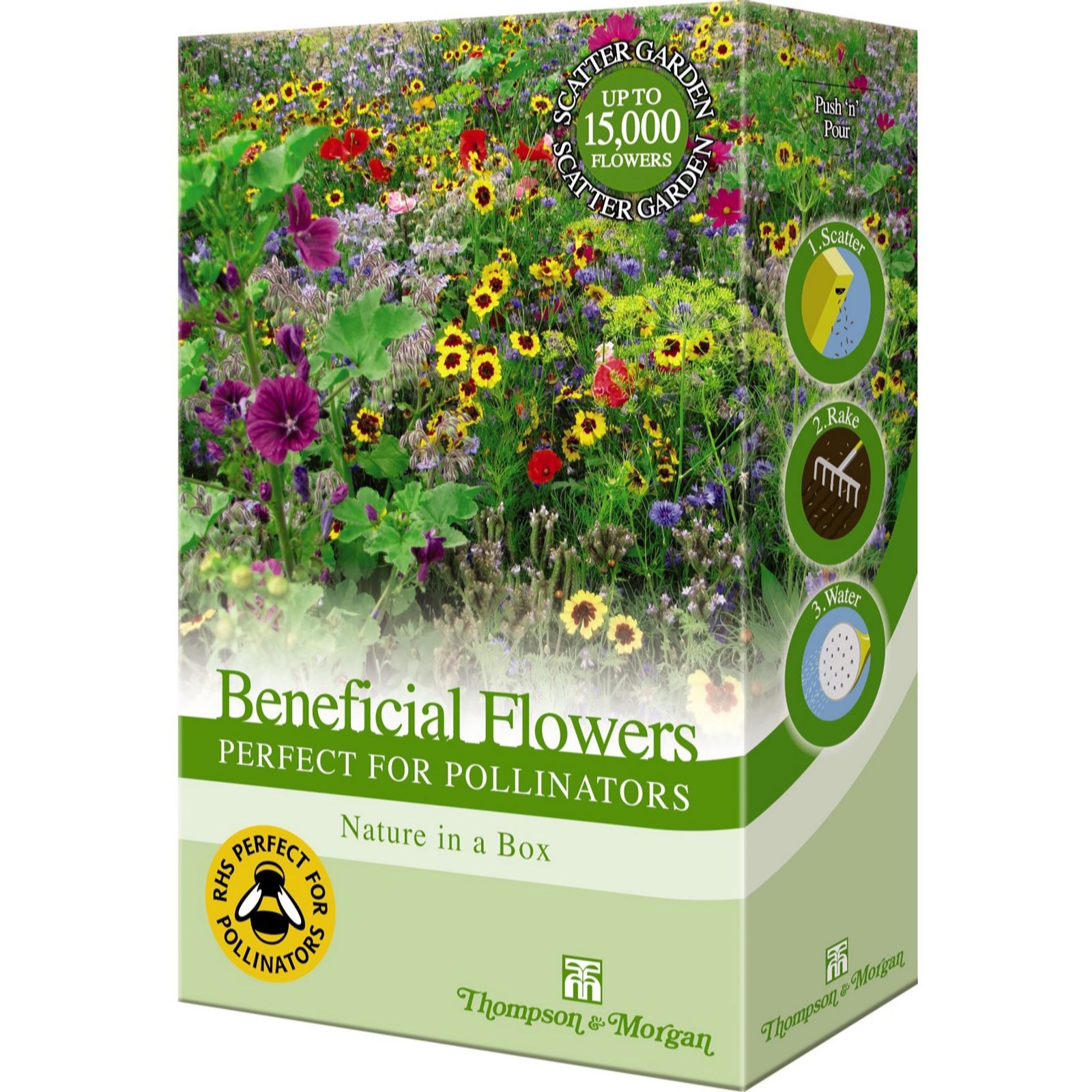 Thompson & Morgan Scatter Pack Flower Garden Perfect For Pollinators