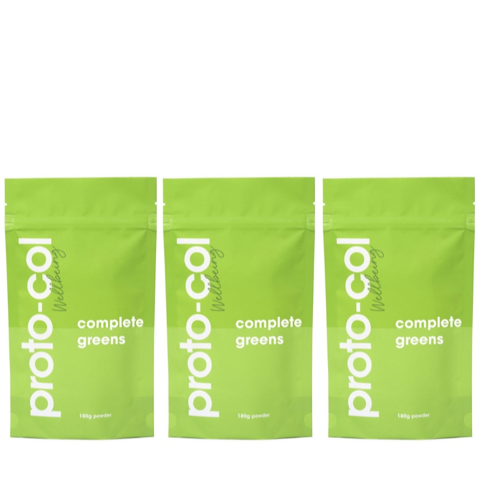 Protocol Green Proto-Col Wellbeing Complete S 3 X 180G 90 Day Supply