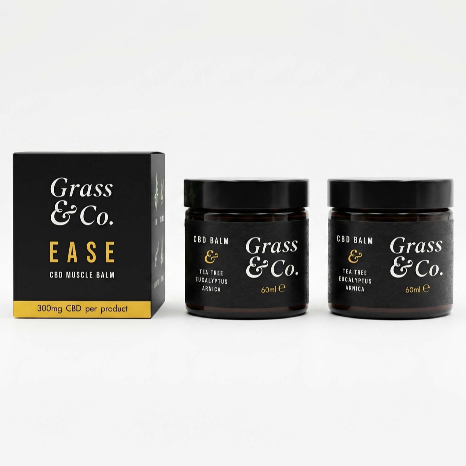 Grass & Co. Rest 300Mg Fast-Absorbing Premium Cbd Balm With Frankincense, Rosemary And Geranium. - Image 3