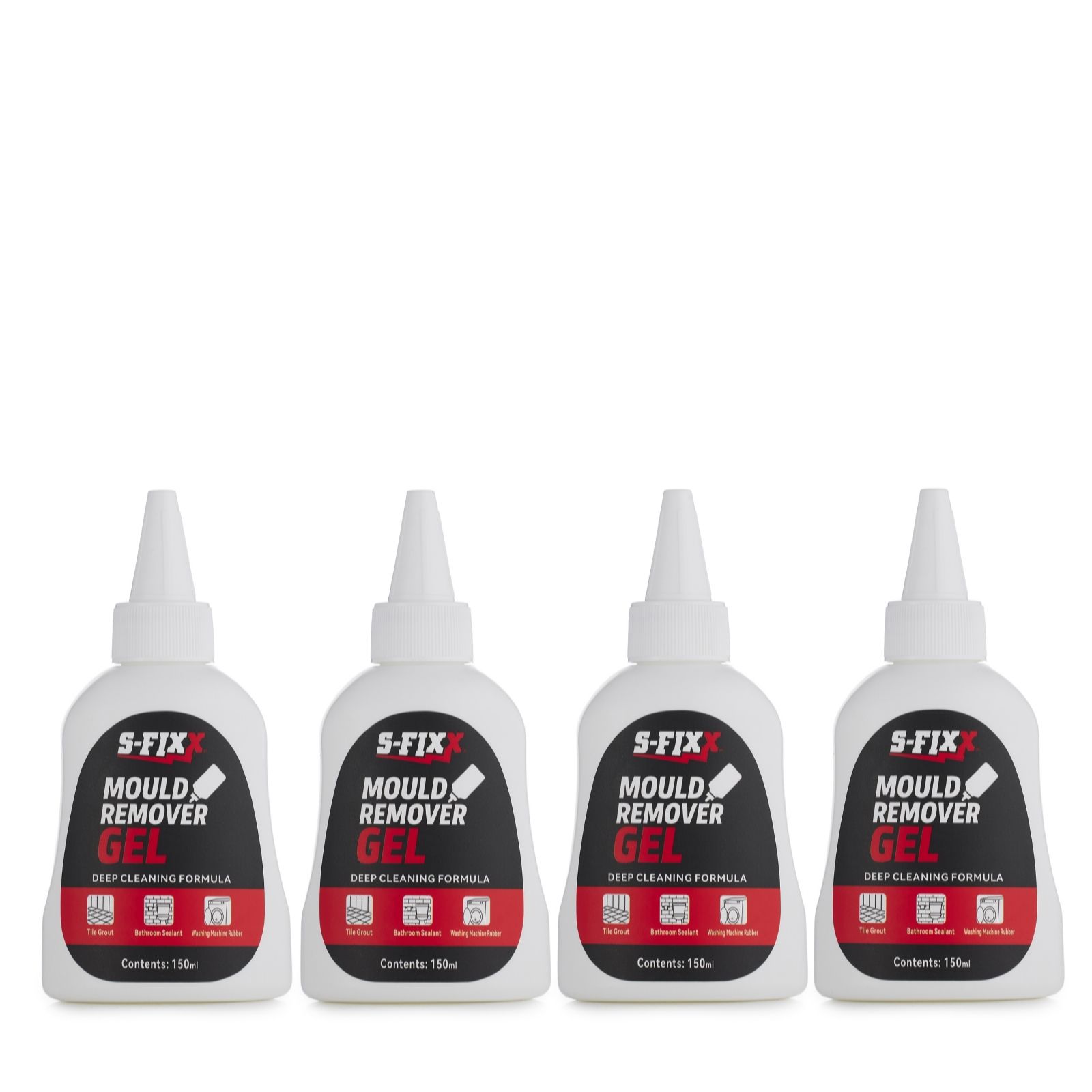 SFIXX Mould Remover Gel Set of 4