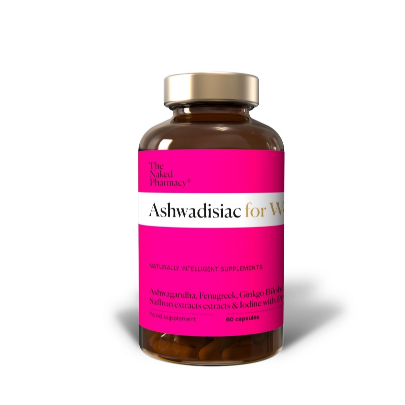 The Naked Pharmacy Women's Ashwadisiac For 60 Capsules 2 Month Supply