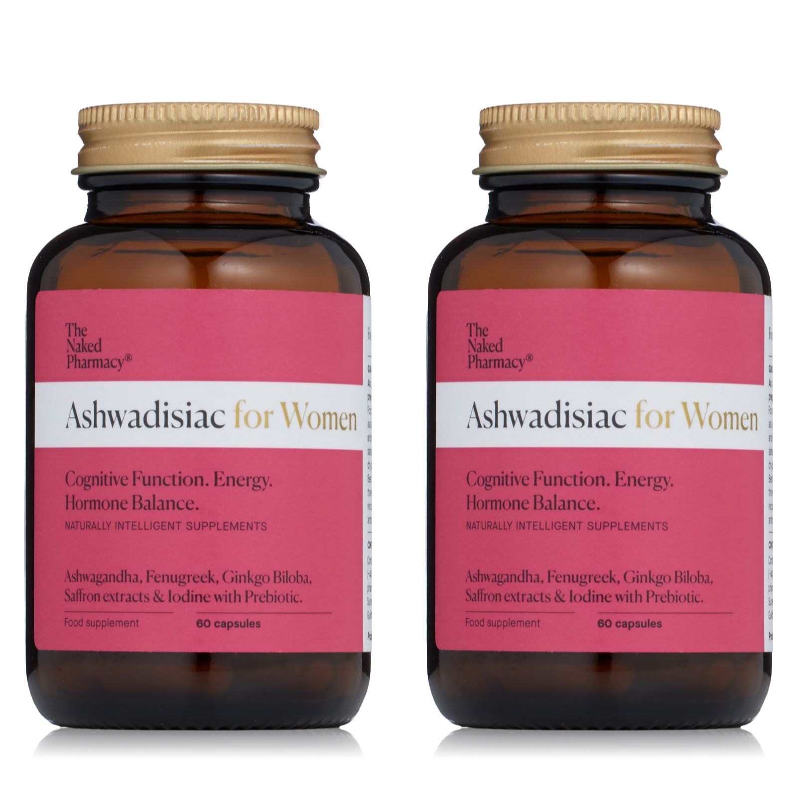 The Naked Pharmacy Women's Ashwadisiac For 120 Capsules 4 Month Supply