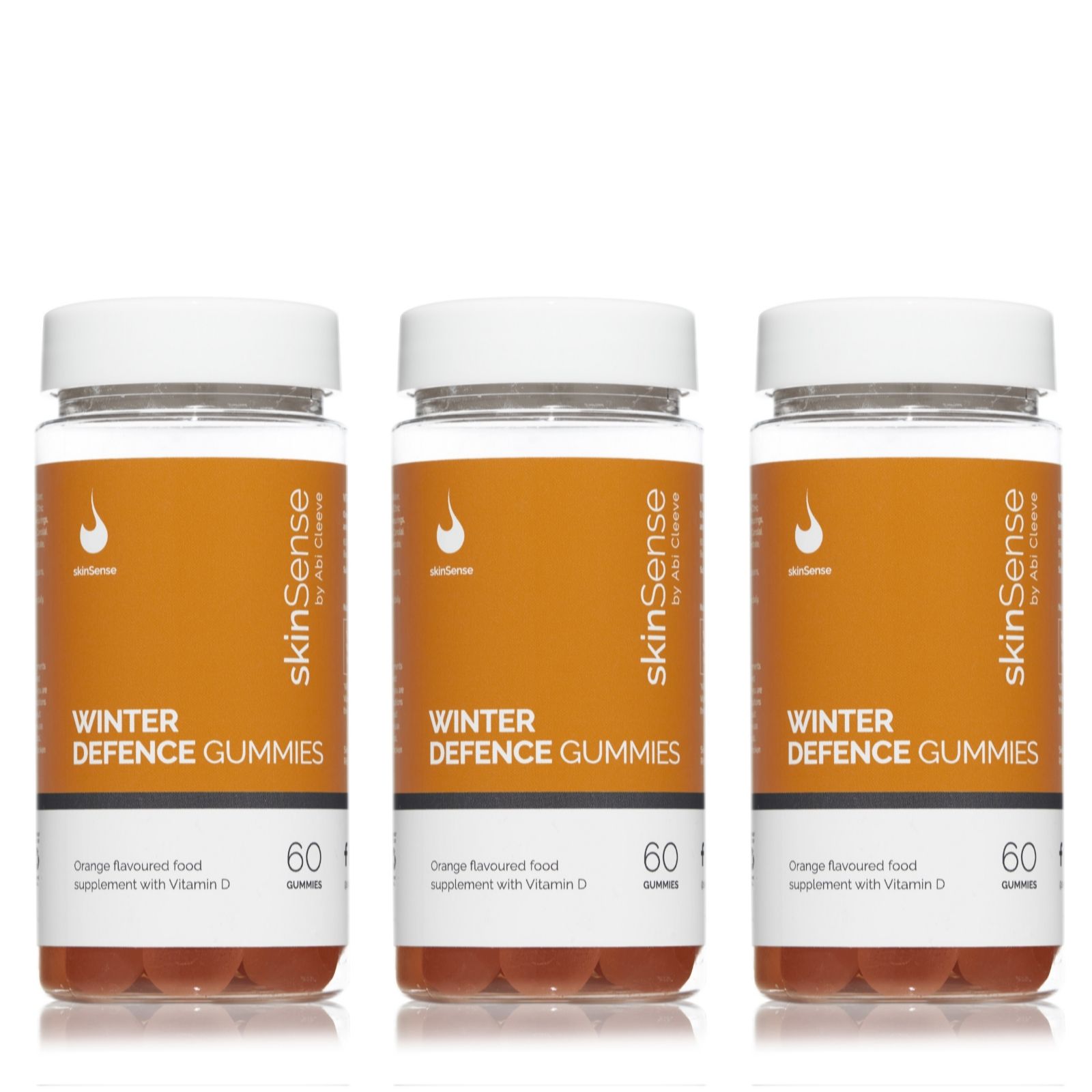 Skinsense Orange Winter Defence Gummies 6 Month Supply