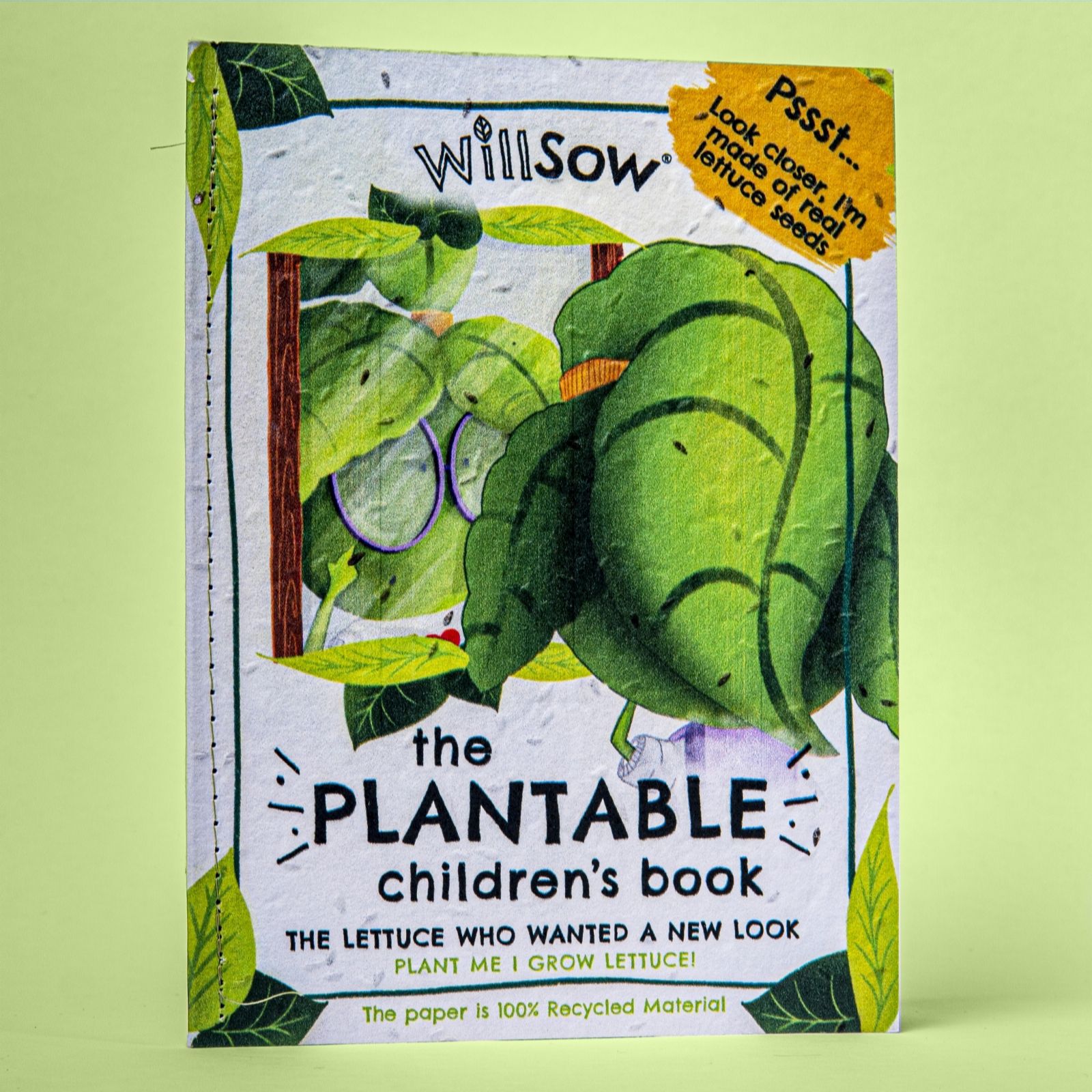 Plantable Book - The Lettuce Who Wanted A New Look