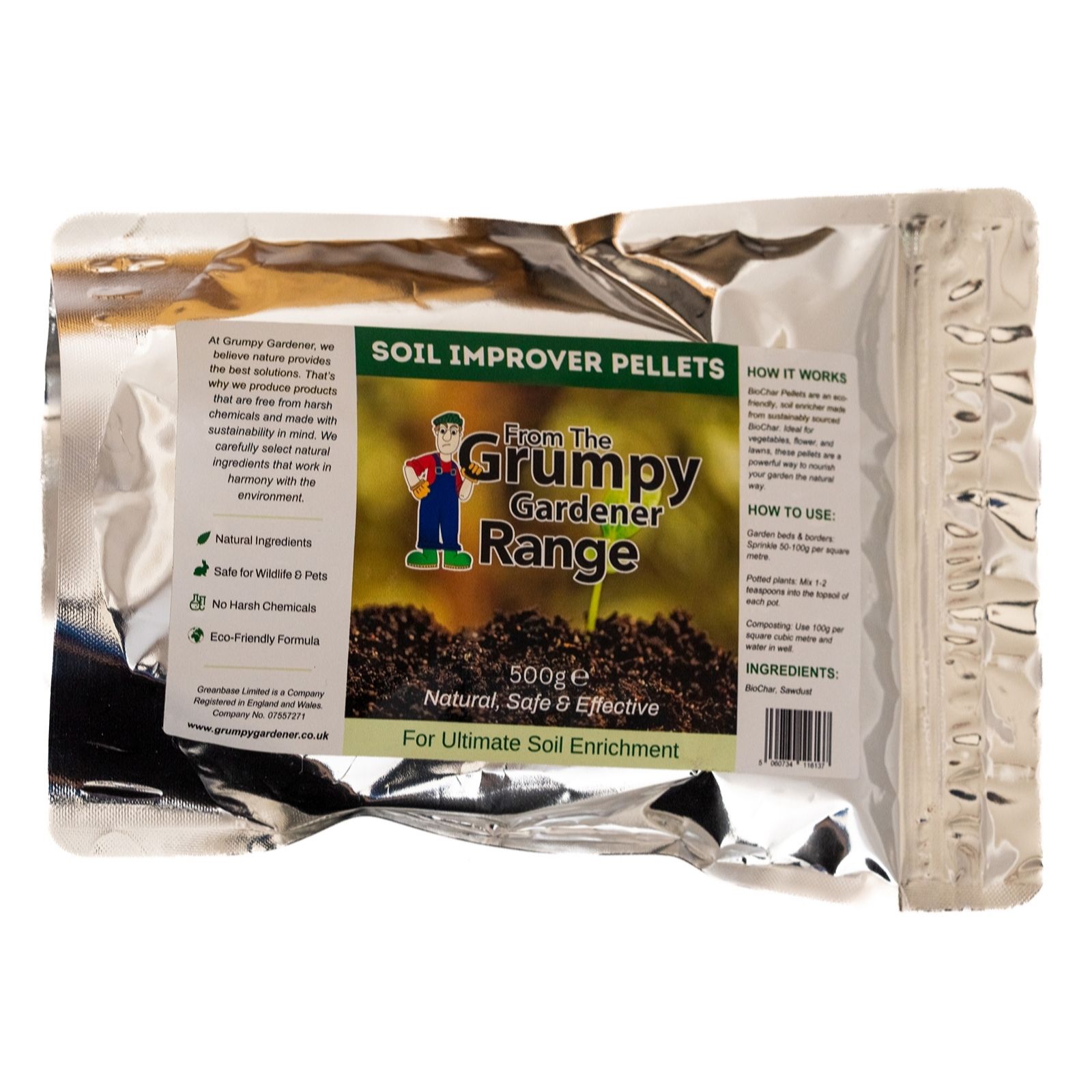 Grumpy Gardener Soil Improver Pellets