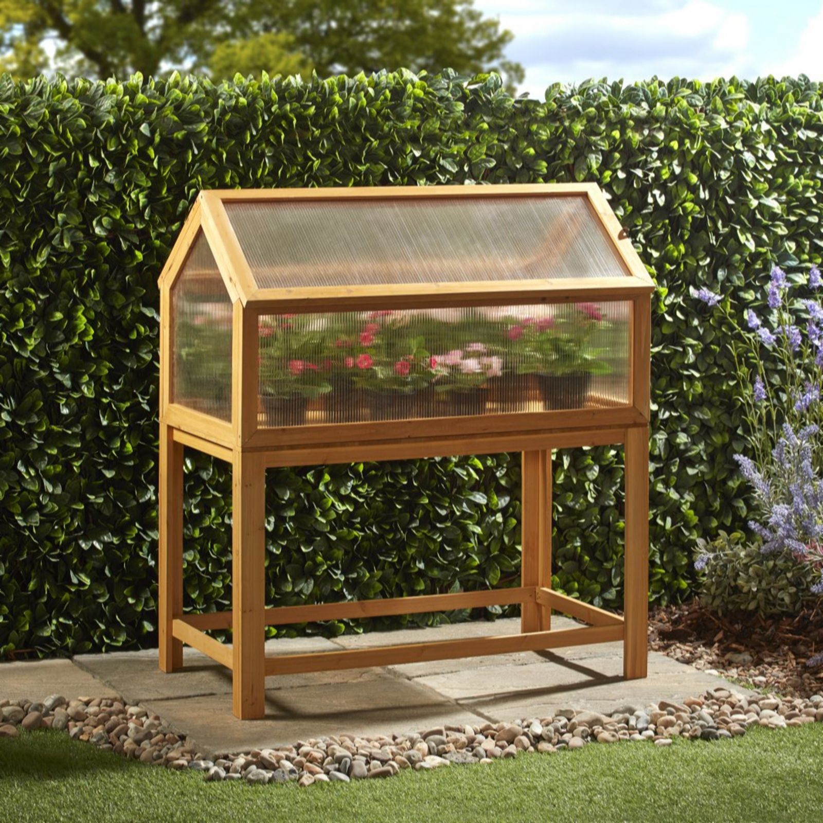 Thompson & Morgan Garden Grow Wooden Cold Frame With Legs