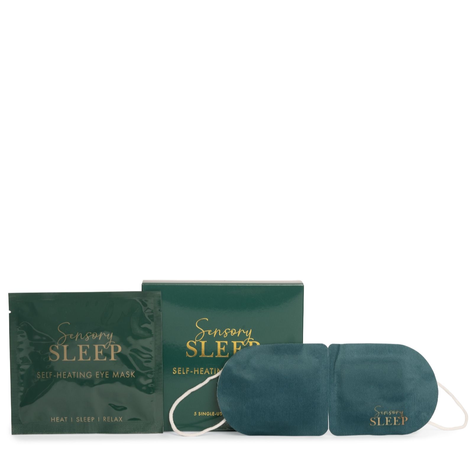 Sensory Retreast Sleep Self Heating Eye Mask 5 Sachets