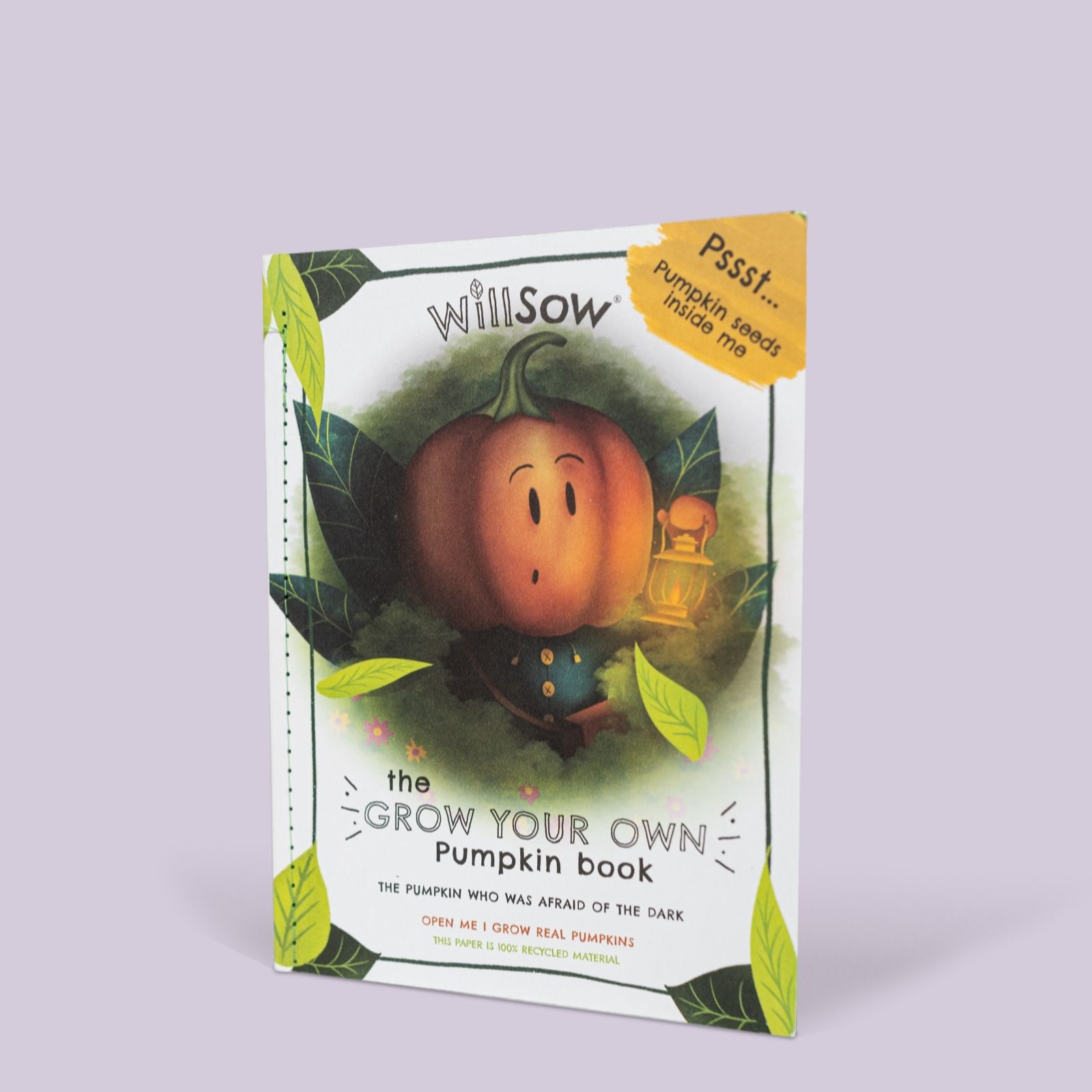 Plantable Book - The Pumpkin Who Was Afraid Of The Dark