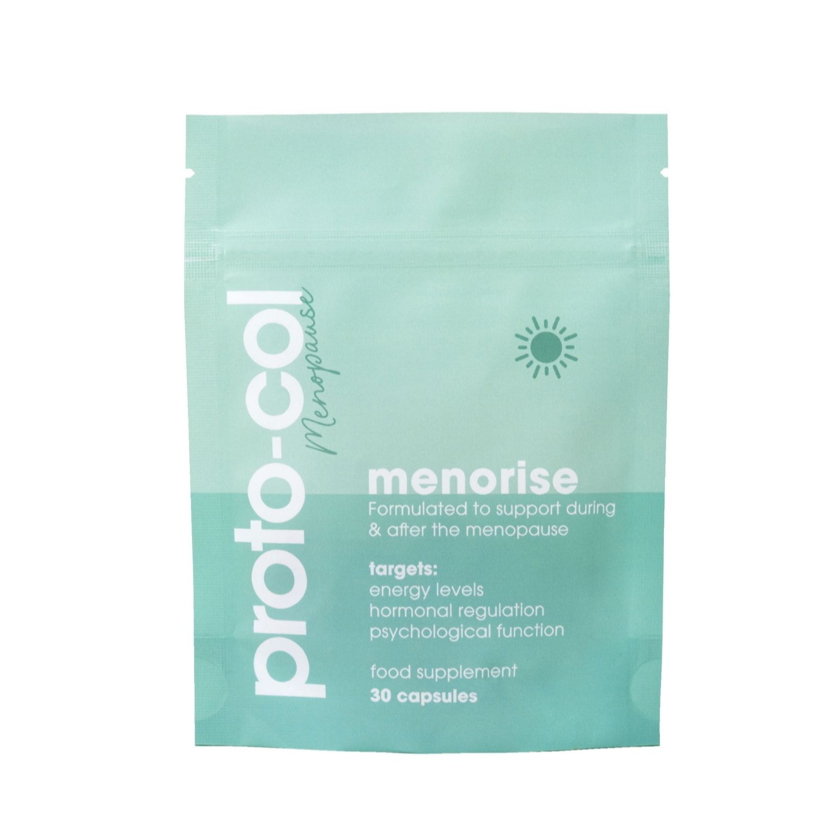 Protocol Proto-Col Menopause Menorise 30 Capsules