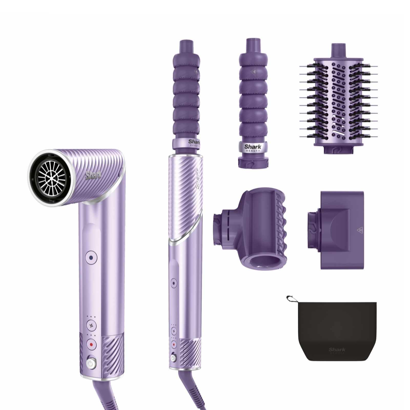 SHARK FlexStyle Next Gen IonCurl HD840UKPU Hair Styler & Curler - Lilac