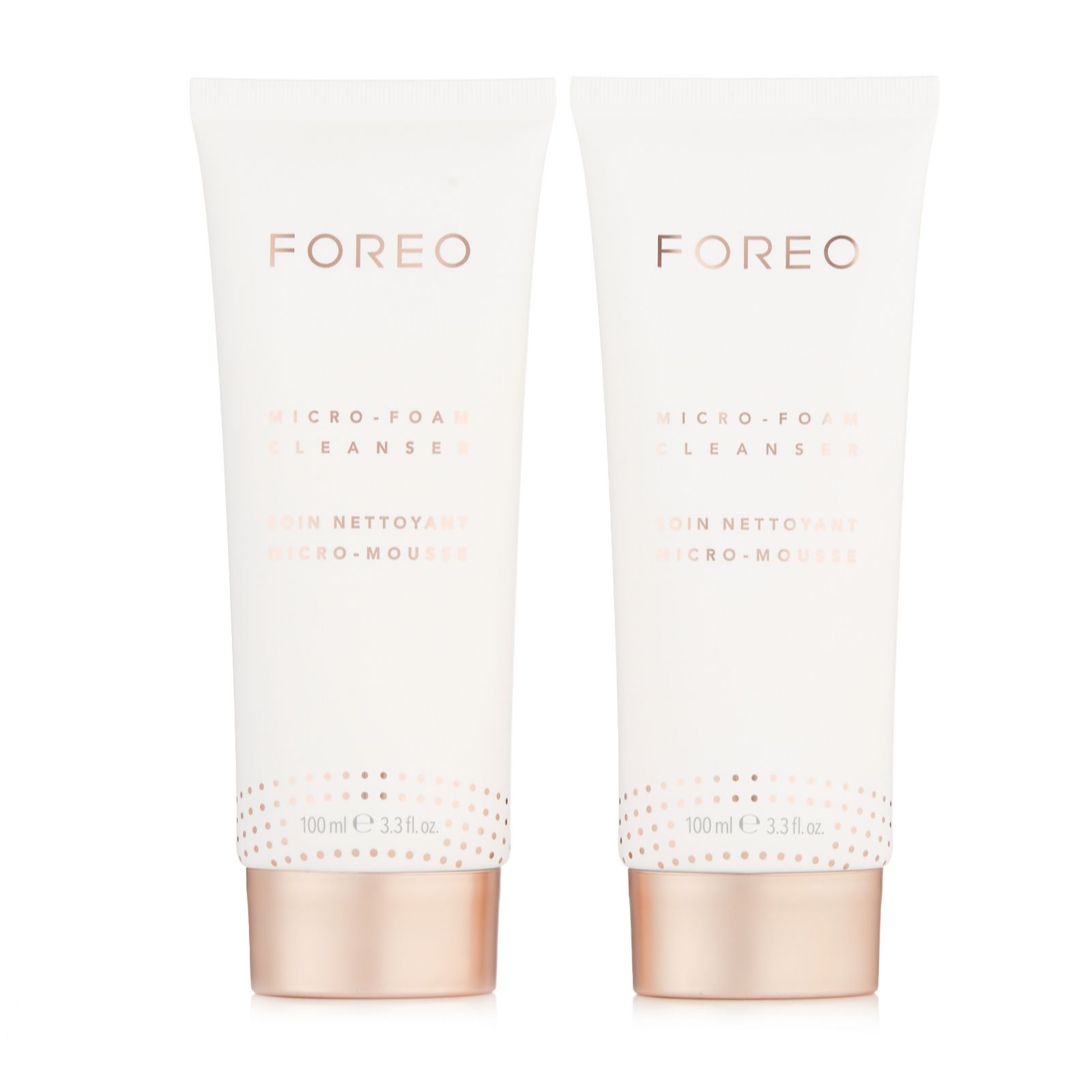 Foreo Set of 2 Micro Foam Cleanser 100ml