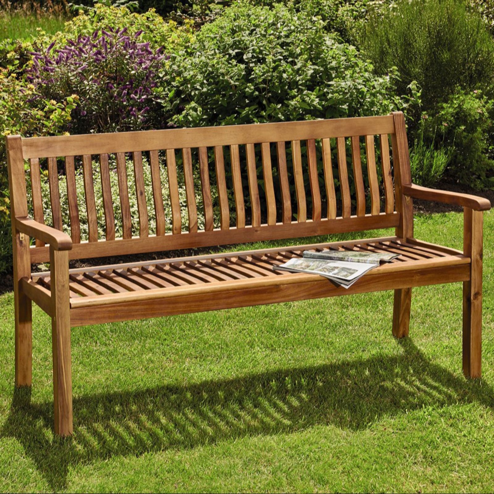 Thompson & Morgan Acacia 3 Seater Rowena Garden Bench