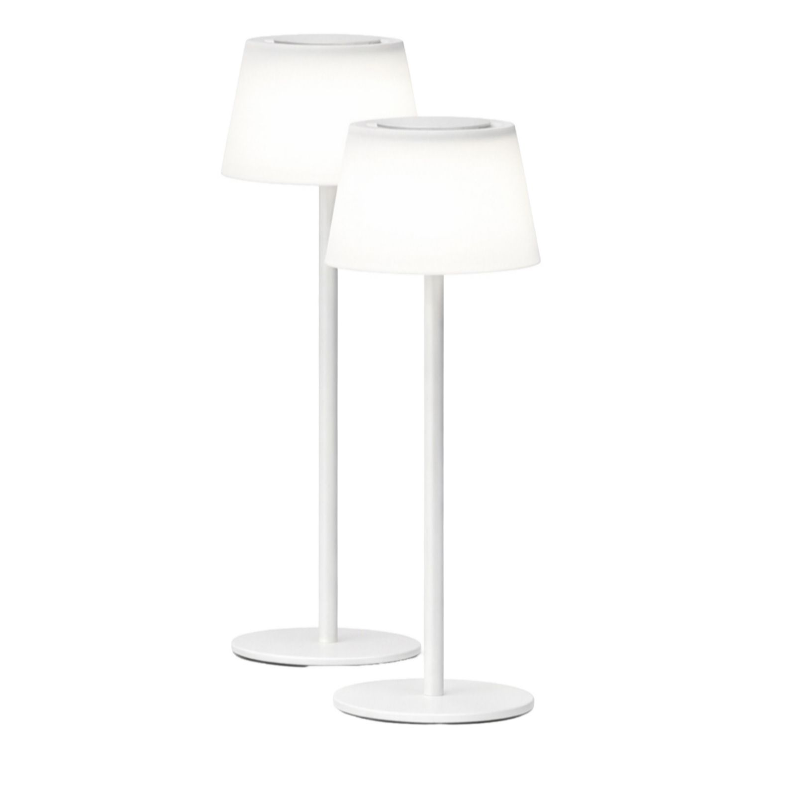 SFIXX Set of 2 2in1 Rechargeable Table Lamp and Wall Lamp